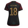 Maglia ufficiale Germania Jonas Hofmann 18 Trasferta Mondiali 2022 per Donna